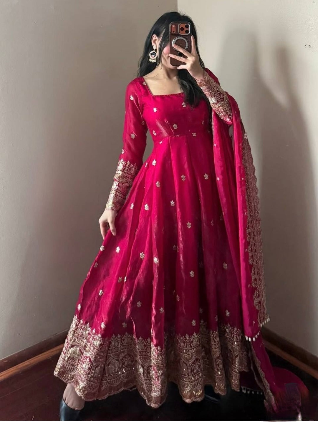 Elegant Designer Anarkali Suit